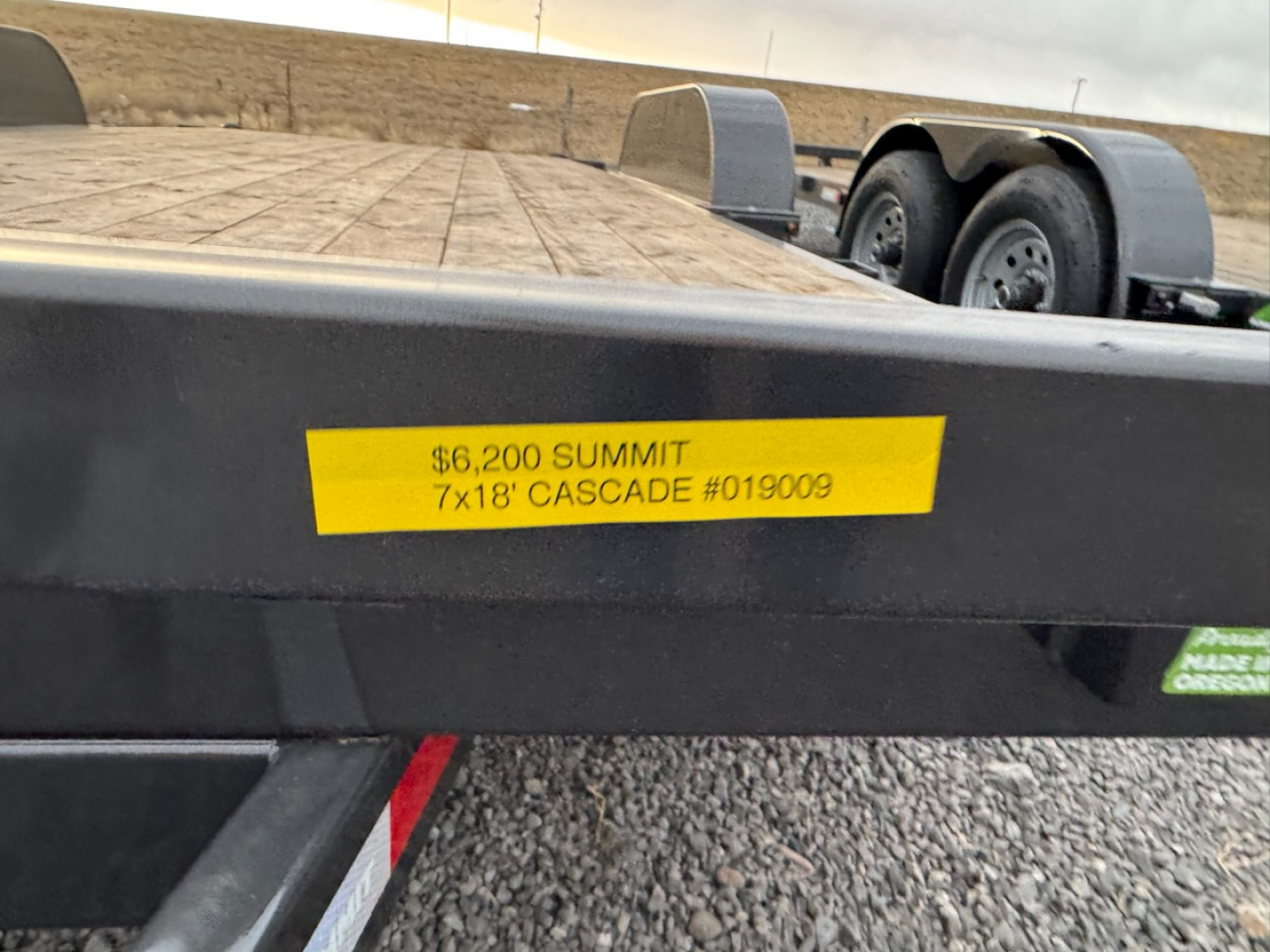 New 2026 Summit 18' Cascade Tilt Trailer 10K