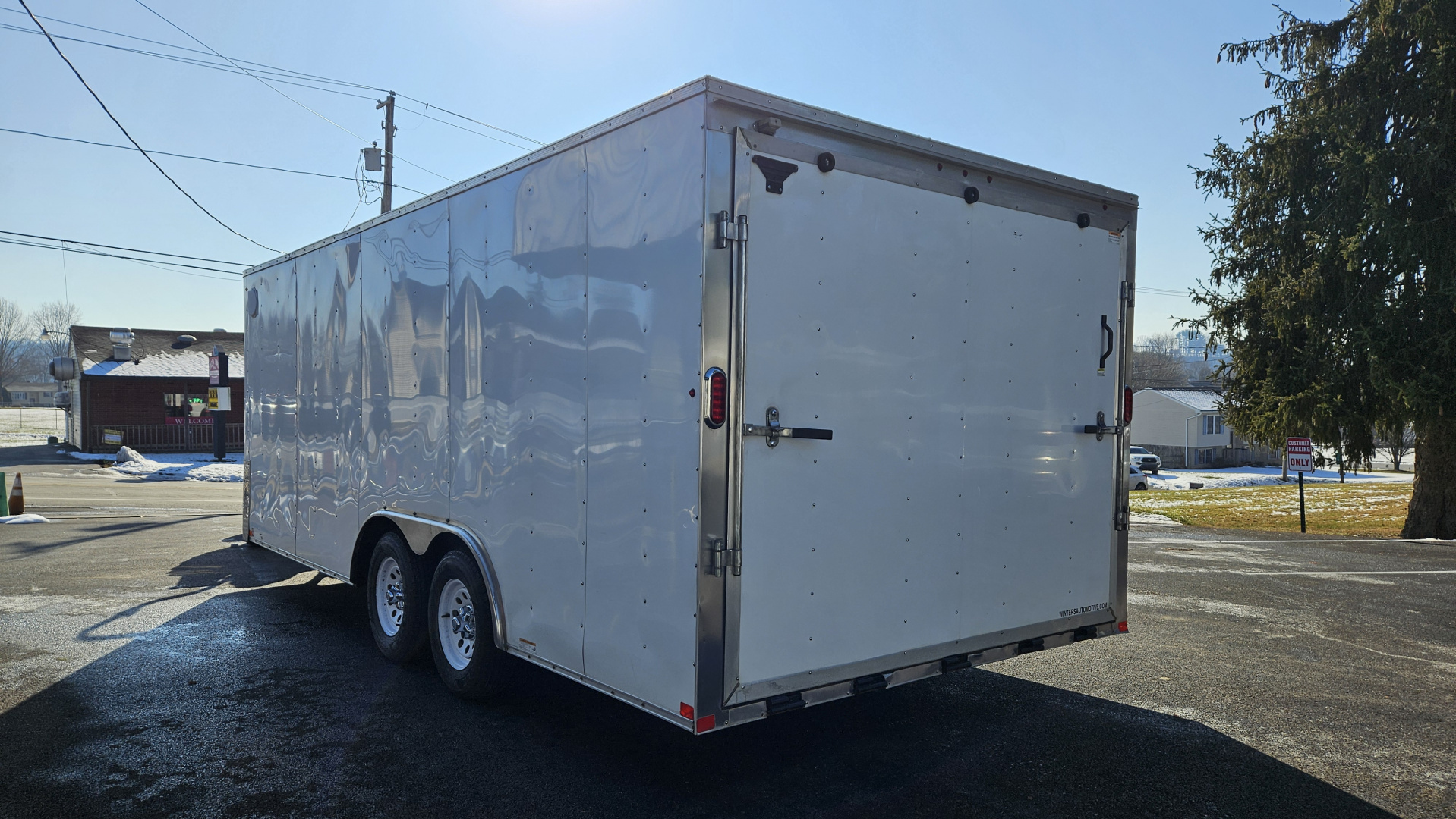 Used 2014 Carry-On 8.5X20TA Car / Racing Trailer