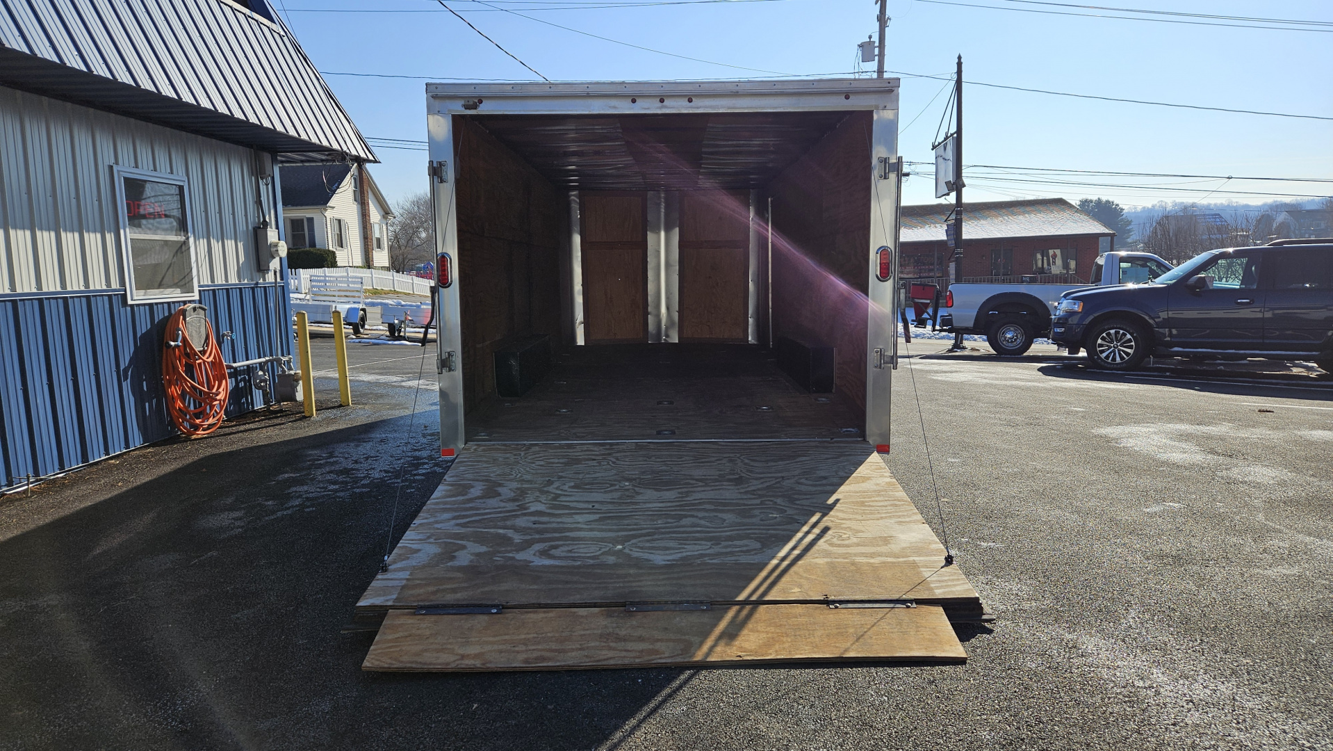 Used 2014 Carry-On 8.5X20TA Car / Racing Trailer