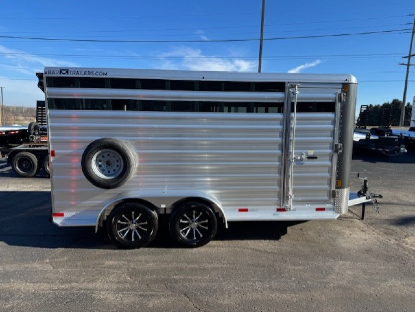 New 2026 Bar-M Trailers STK-16 Stock / Stock Combo Trailer