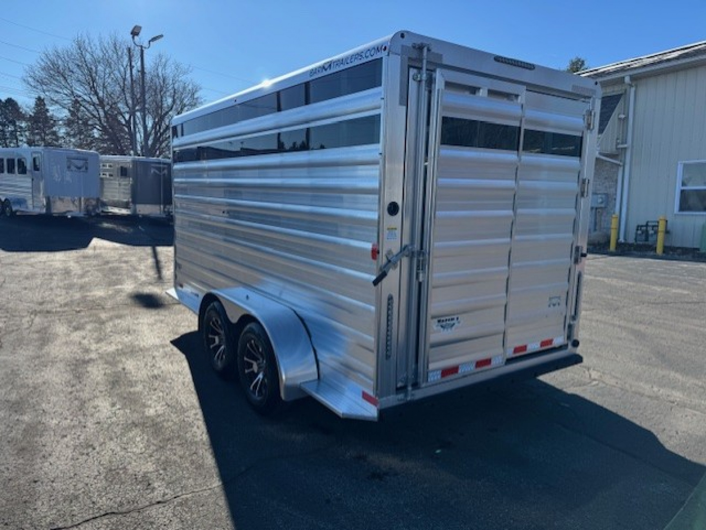 New 2026 Bar-M Trailers STK-16 Stock / Stock Combo Trailer