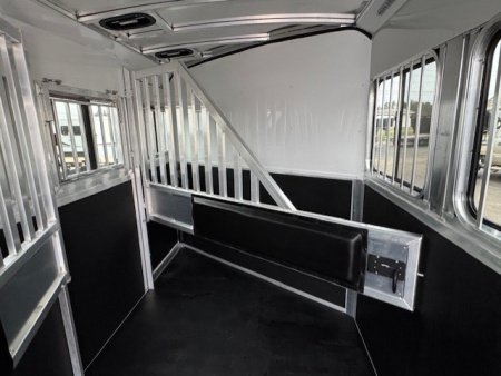 New 2026 Bar-M Trailers ES-30-SL Horse Trailer