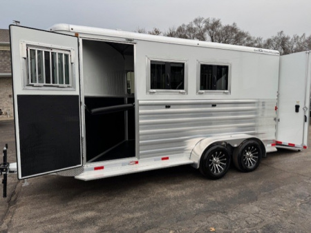 New 2026 Bar-M Trailers ES-30-SL Horse Trailer