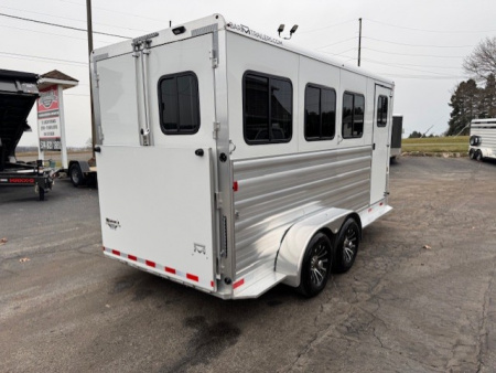 New 2026 Bar-M Trailers ES-30-SL Horse Trailer
