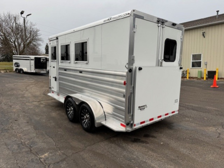 New 2026 Bar-M Trailers ES-30-SL Horse Trailer