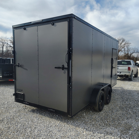 New 2026 Mammoth 7x16 TA Cargo / Enclosed Trailer, 7' interior height , 35k axles, .080 polycore exterior