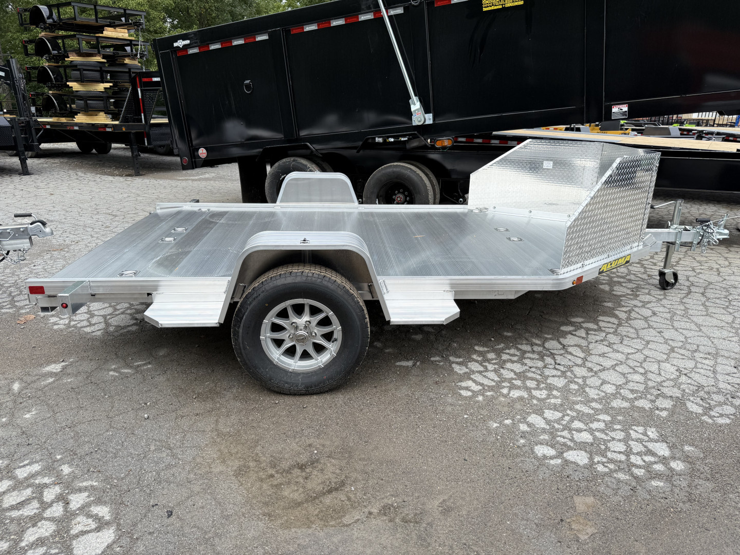 New 2026 Aluma MC210 S-R-RTD Motorcycle Trailer
