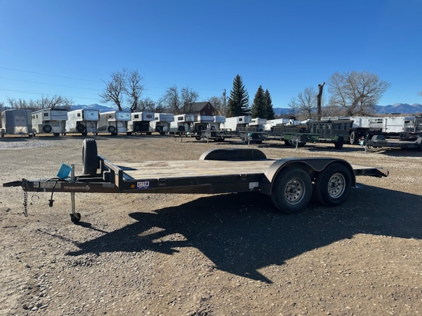 Used 2016 Diamond T 16' Flatbed