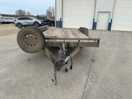 Used 2016 Diamond T 16' Flatbed Flatbed Trailer