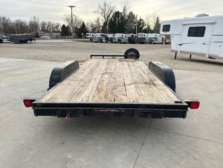 Used 2016 Diamond T 16' Flatbed Flatbed Trailer