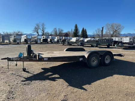 Used 2016 Diamond T 16' Flatbed Flatbed Trailer
