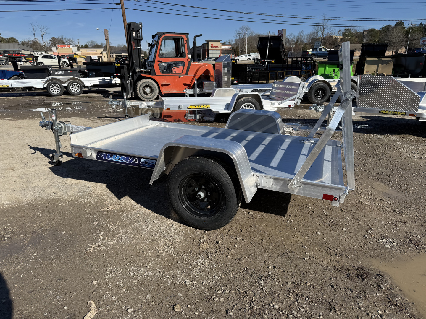 New 2026 Aluma 548ESA-S-TG Utility Trailer