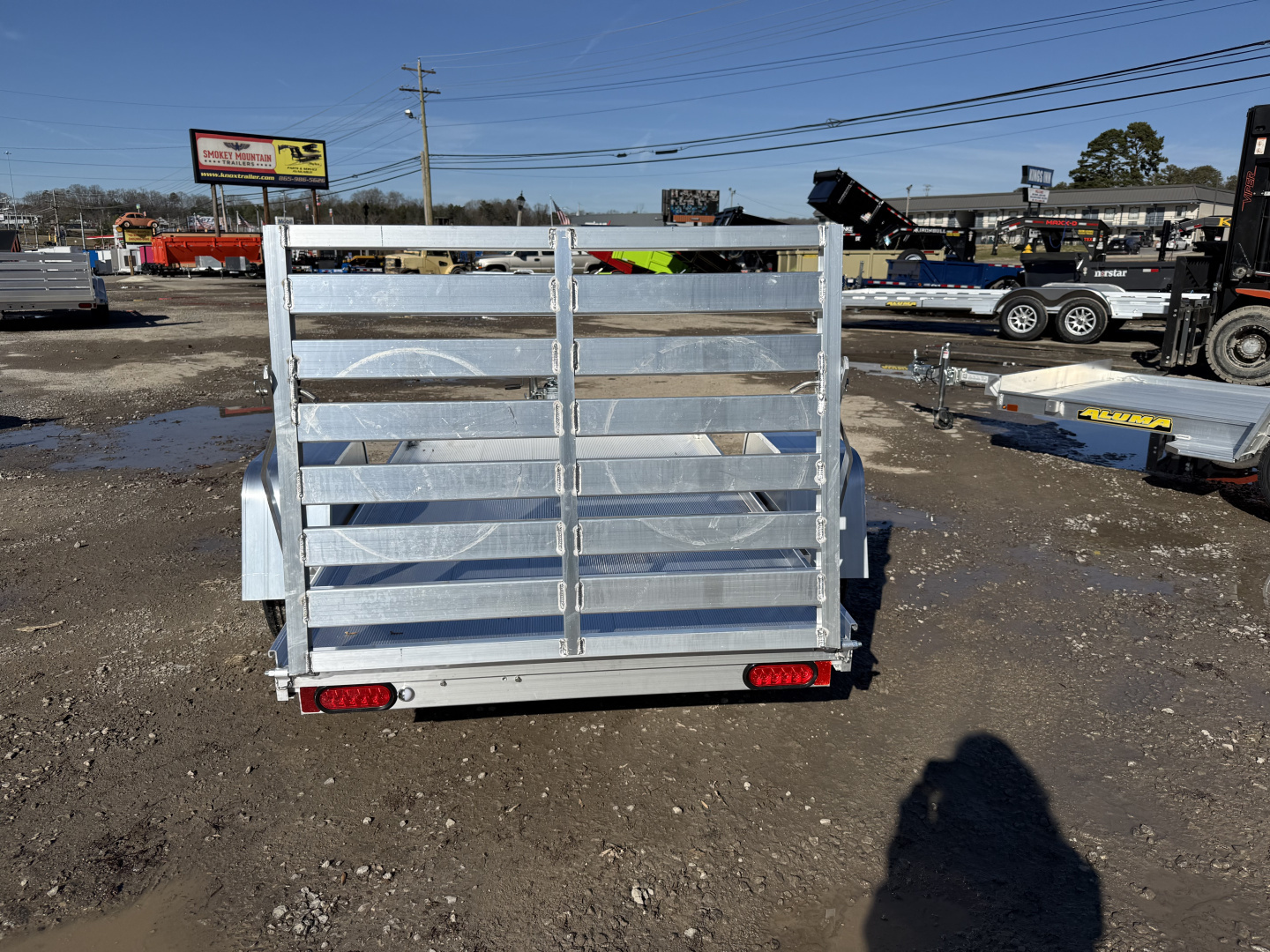 New 2026 Aluma 548ESA-S-TG Utility Trailer