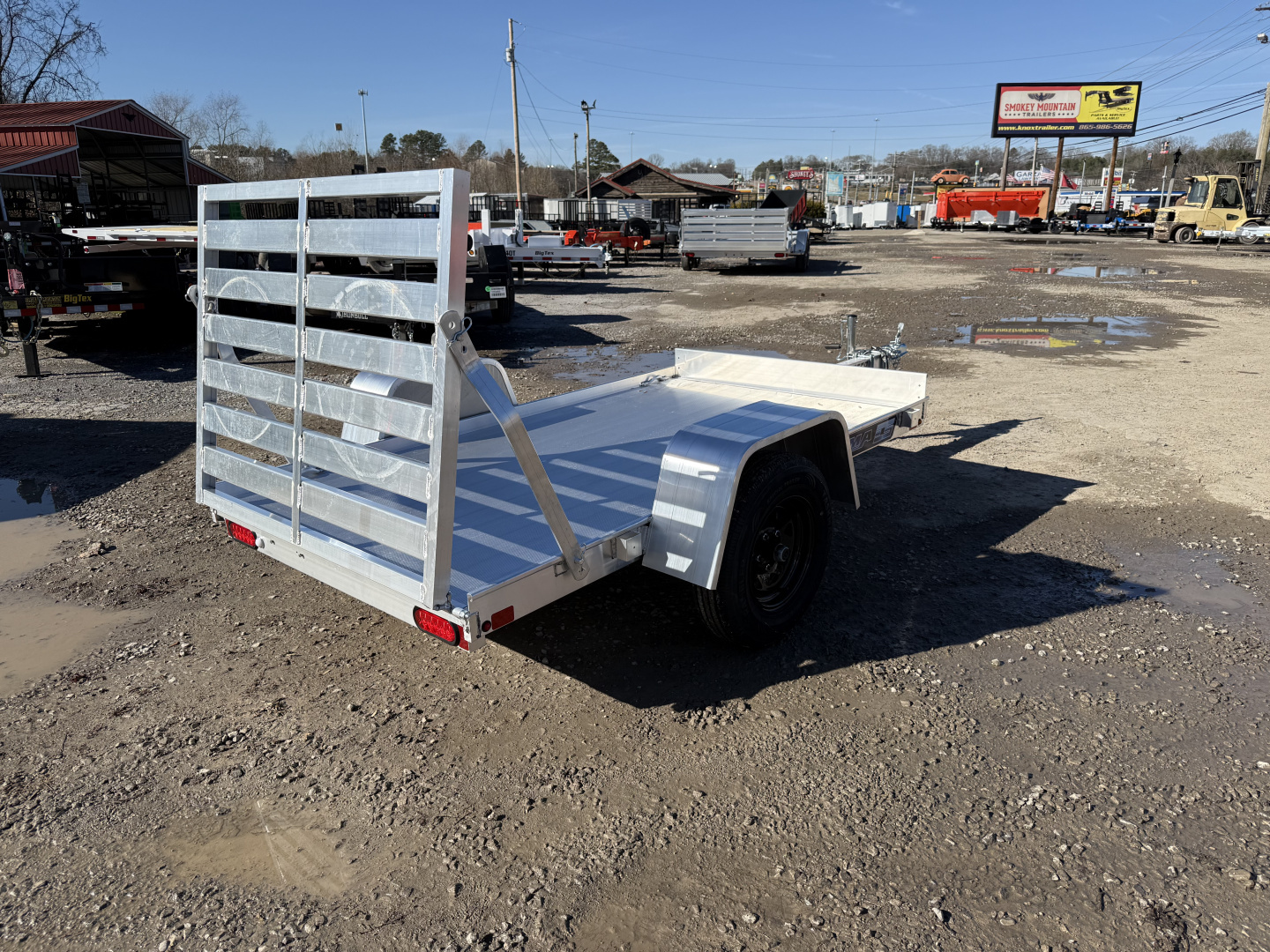 New 2026 Aluma 548ESA-S-TG Utility Trailer