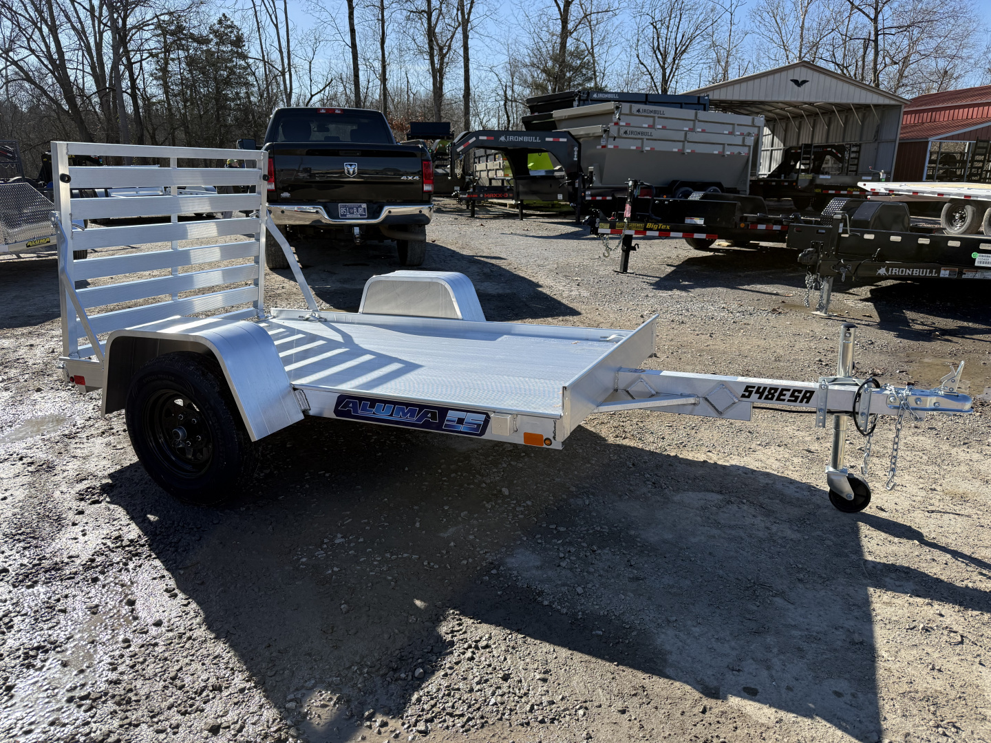 New 2026 Aluma 548ESA-S-TG Utility Trailer