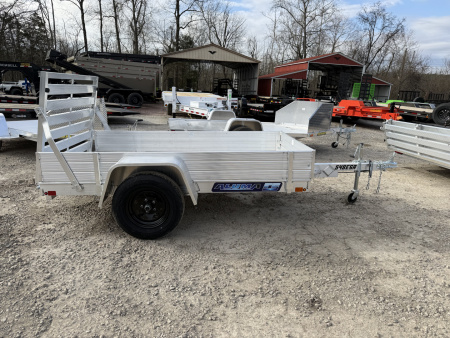 New 2026 Aluma 548ESA-S-TG 12'' FRONT AND SIDES Utility Trailer