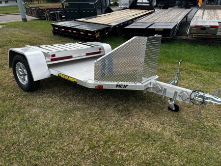 New 2026 Aluma Folding MC1F-S-R Motorcycle Trailer