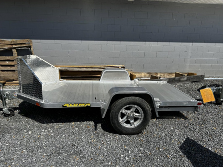 New 2026 Aluma Folding MC1F-S-R Motorcycle Trailer