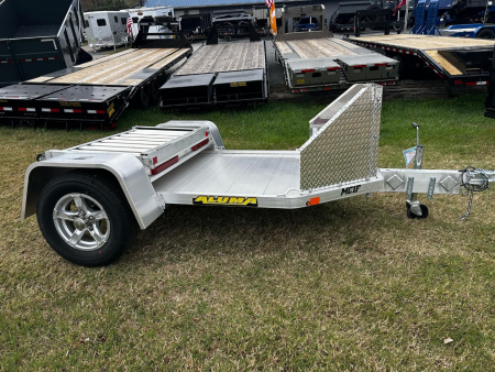 New 2026 Aluma Folding MC1F-S-R Motorcycle Trailer