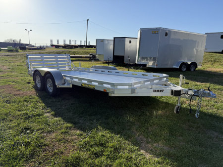 New 2026 Aluma 7816TA-EL-RTD Utility Trailer