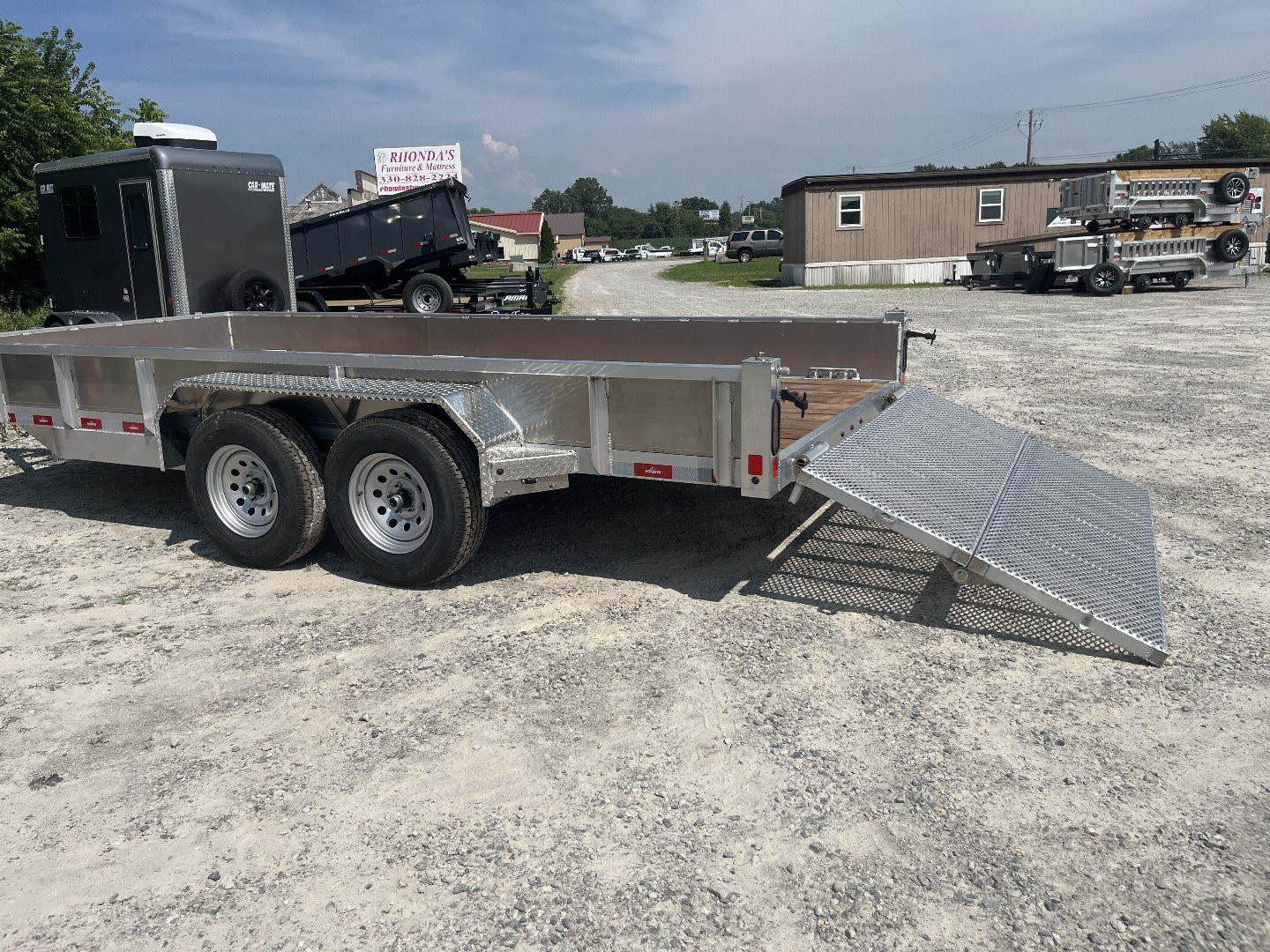 New 2026 NORDTEK 82X16 Landscape Trailer 7K
