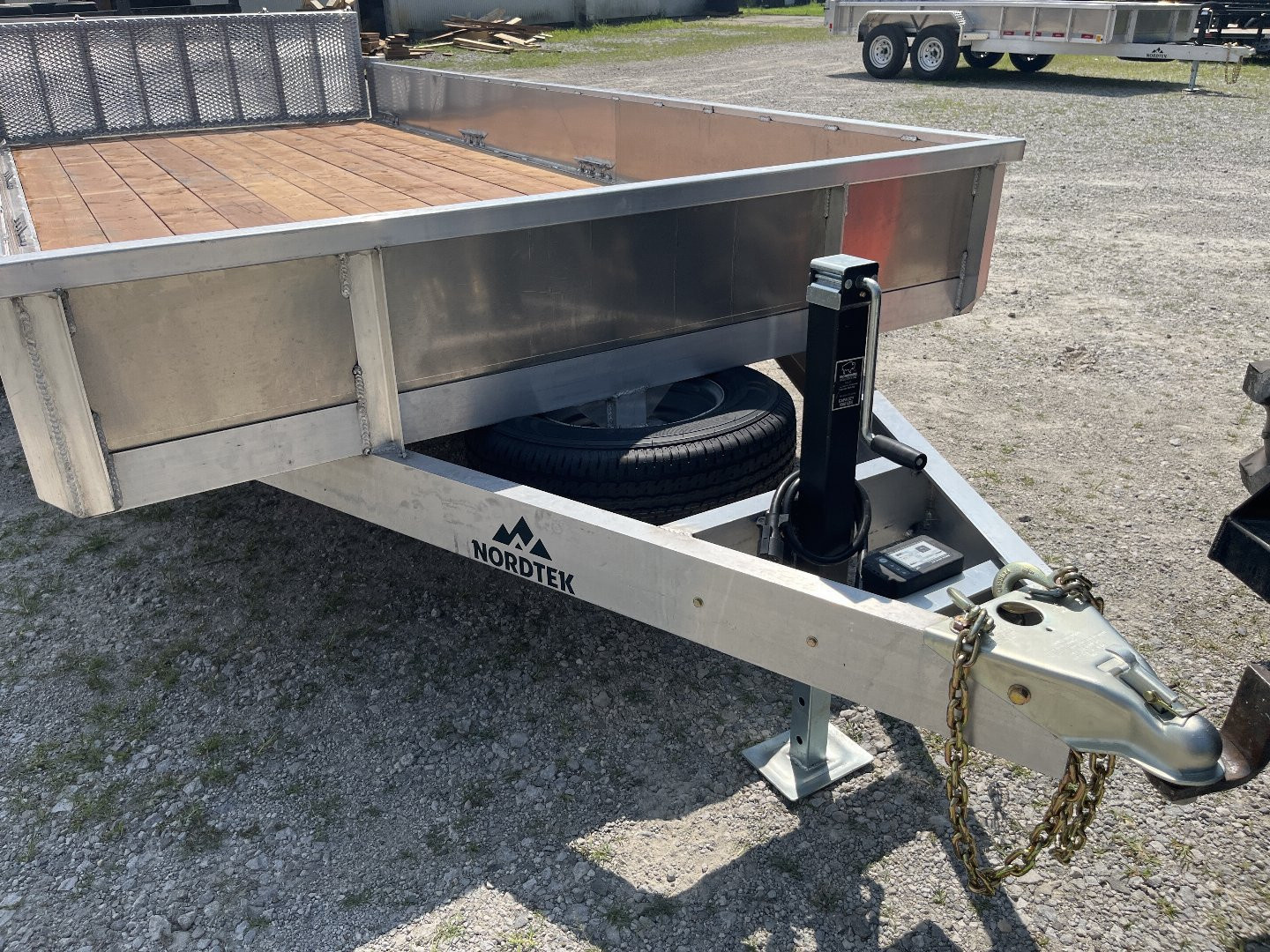 New 2026 NORDTEK 82X16 Landscape Trailer 7K 6' Ramp