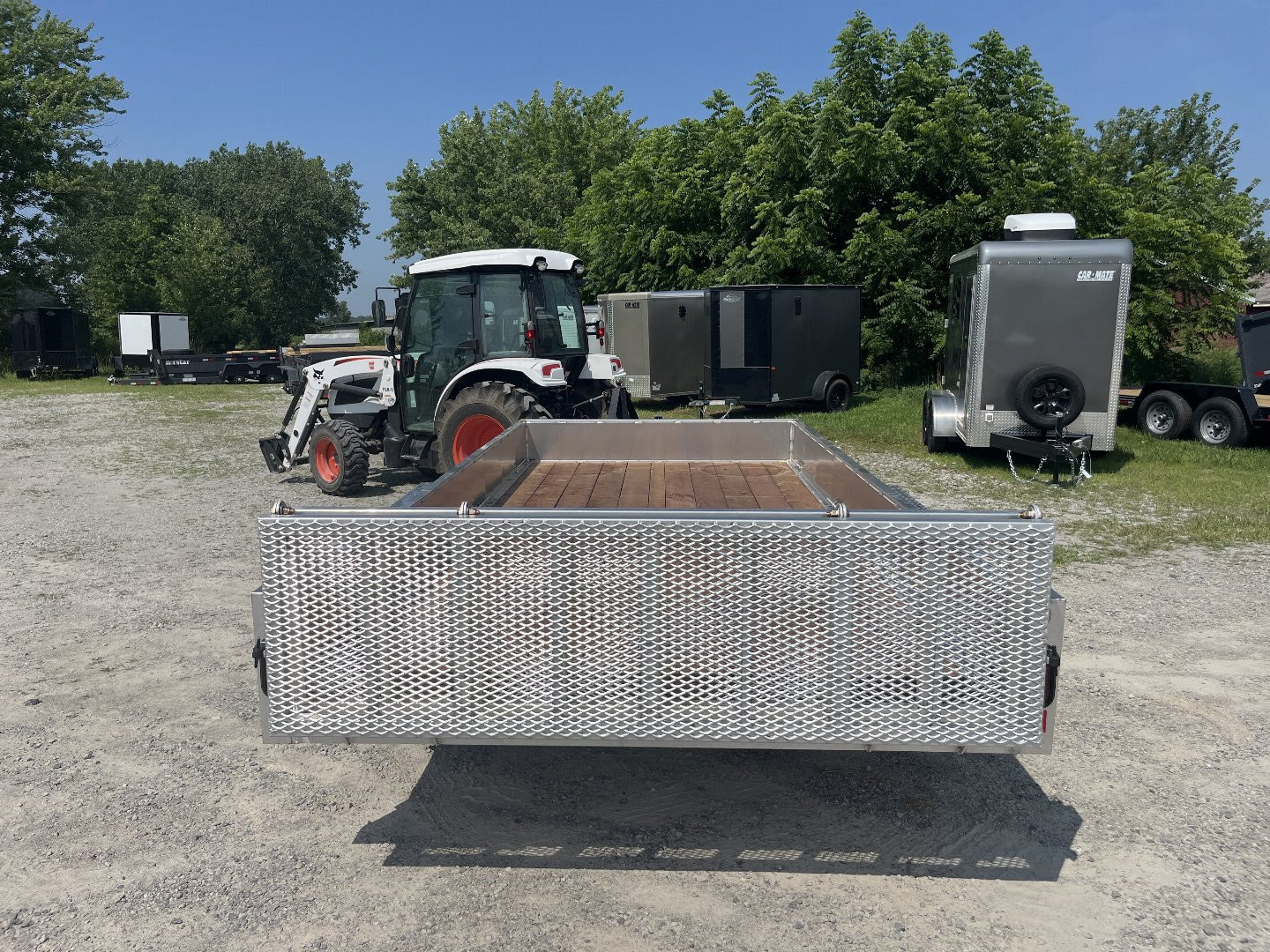 New 2026 NORDTEK 82X16 Landscape Trailer 7K 6' Ramp