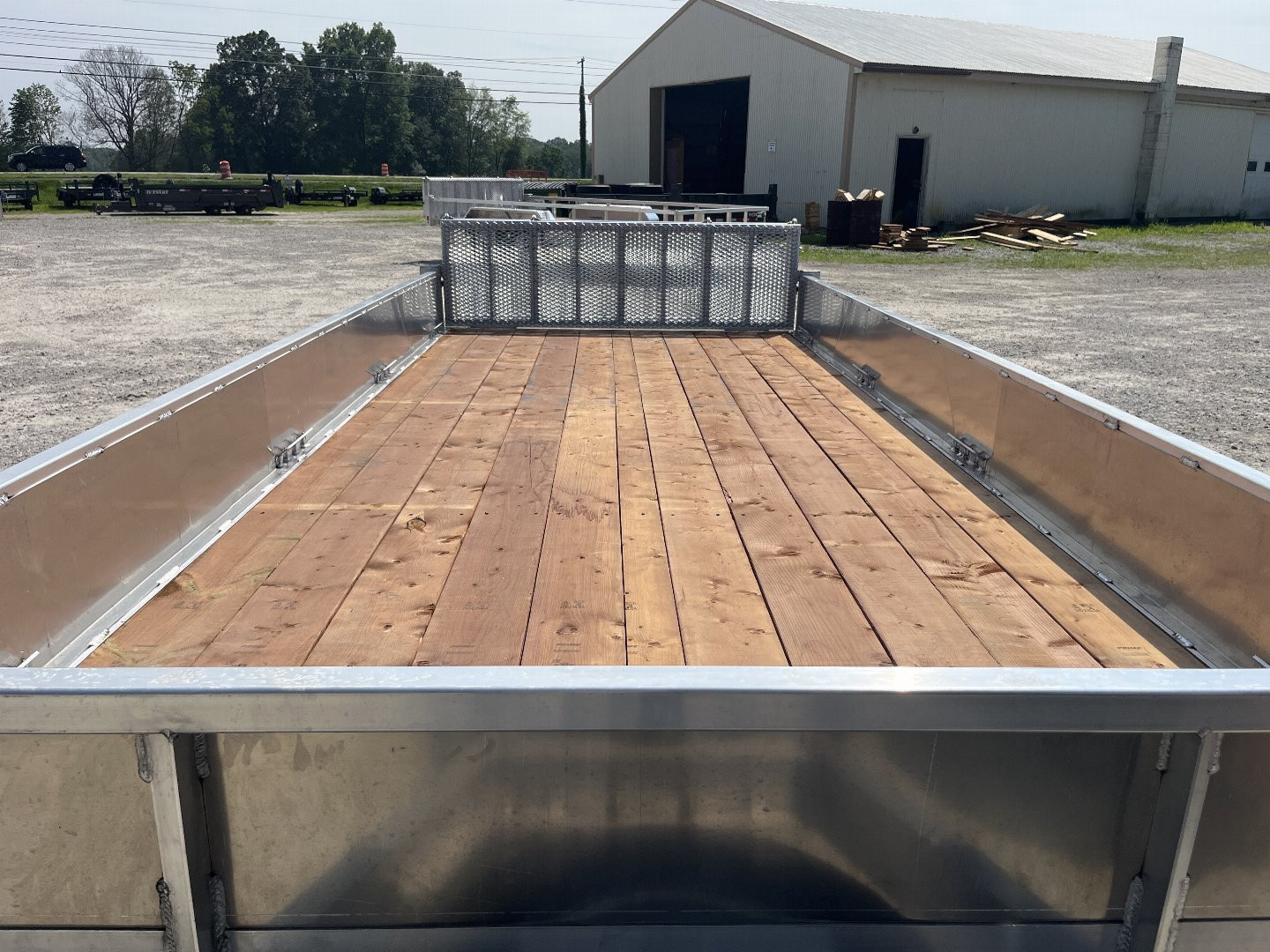 New 2026 NORDTEK 82X16 Landscape Trailer 7K 6' Ramp