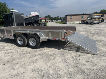 New 2026 NORDTEK 82X16 Landscape Trailer 7K 6' Ramp
