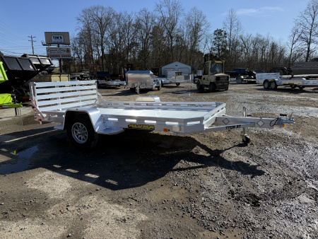 New 2026 Aluma 7712H-S-BT SLOTTED SA BT Utility Trailer