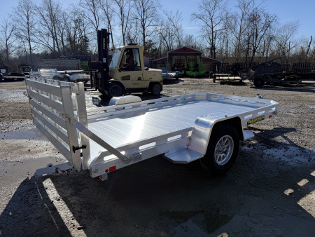New 2026 Aluma 7712H-S-BT SLOTTED SA BT Utility Trailer
