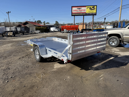 New 2026 Aluma 7712H-S-BT SLOTTED SA BT Utility Trailer