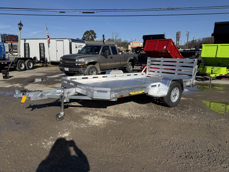New 2026 Aluma 7712H-S-BT SLOTTED SA BT Utility Trailer