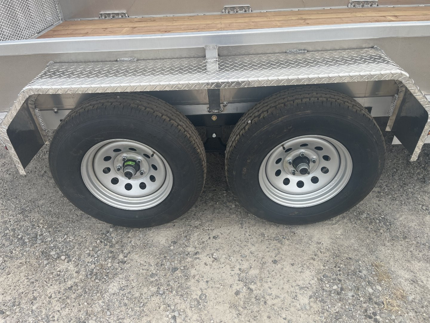 New 2026 Nordtek 82X14TA Landscape Trailer 7K Closed Sides 6' Ramp