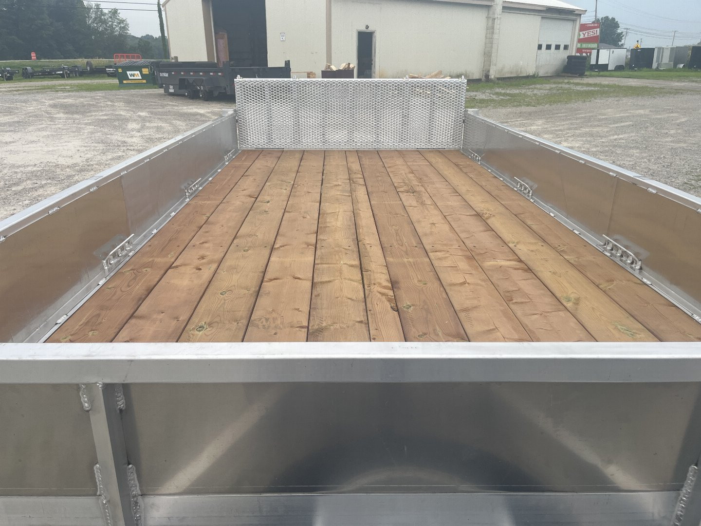 New 2026 Nordtek 82X14TA Landscape Trailer 7K Closed Sides