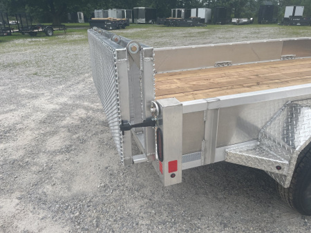 New 2026 Nordtek 82X14TA Landscape Trailer 7K Closed Sides