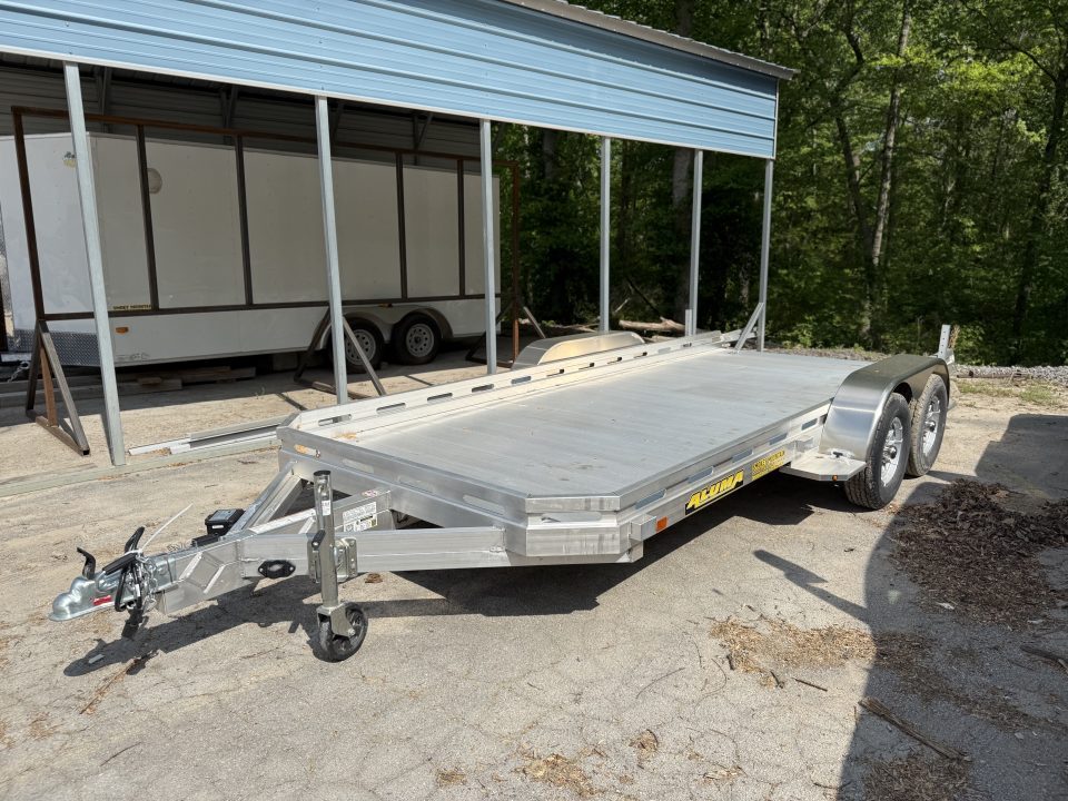 New 2026 Aluma 7816TA-EL-R-RTD Utility Trailer