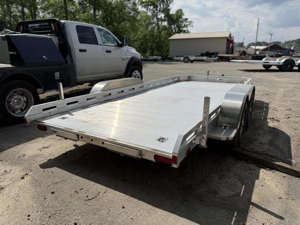 New 2026 Aluma 7816TA-EL-R-RTD Utility Trailer