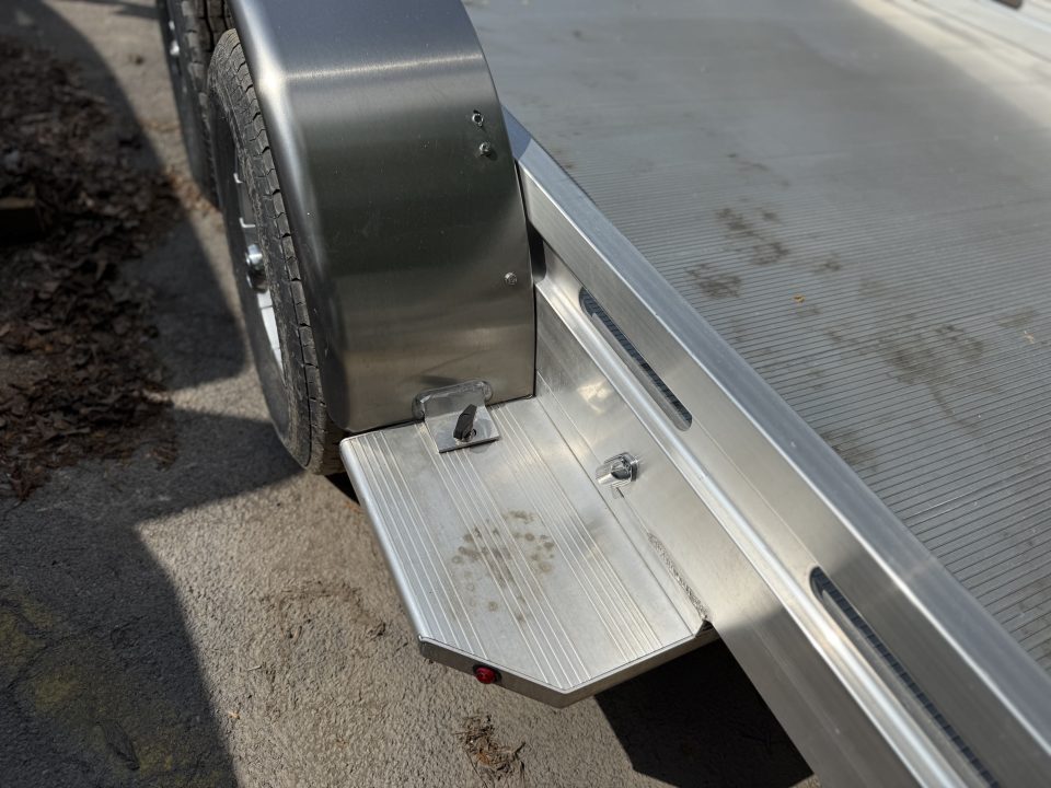New 2026 Aluma 7816TA-EL-R-RTD Utility Trailer