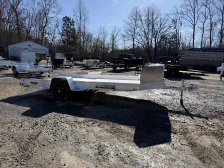New 2026 Aluma 7816TA-EL-R-RTD 15'' SILVER EGL WHEELS Utility Trailer