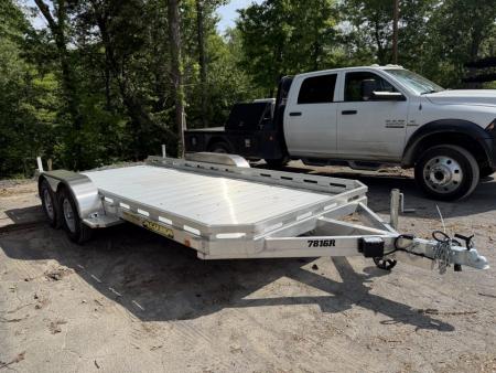 New 2026 Aluma 7816TA-EL-R-RTD Utility Trailer