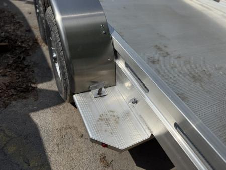 New 2026 Aluma 7816TA-EL-R-RTD Utility Trailer