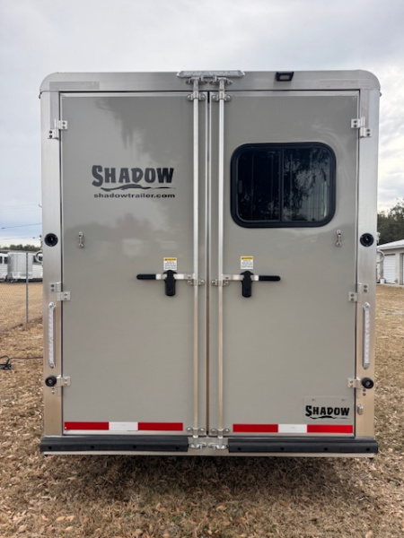 New 2026 Shadow Horse Trailer 2H 9' LQ Bumper Pull Horse Trailer