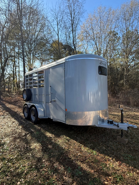 Used 2023 Delta Trailers 2 Horse Slant Load BP Horse Trailer