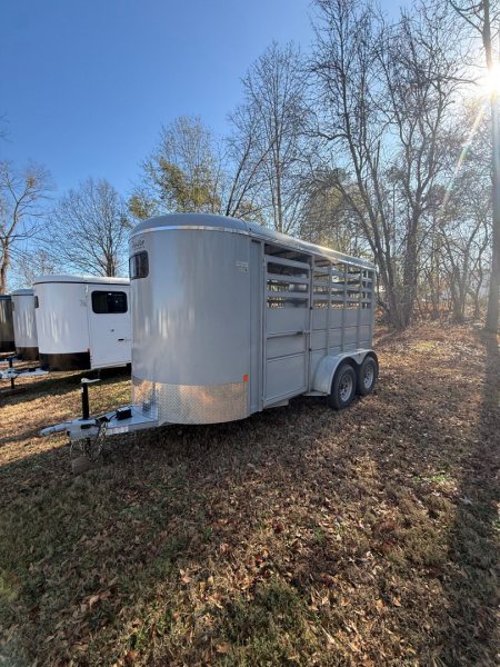 Used 2023 Delta Trailers 2 Horse Slant Load BP Horse Trailer