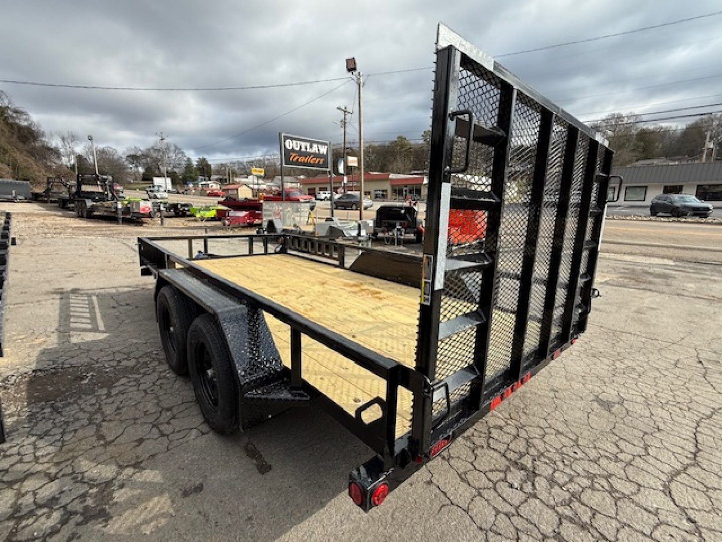 New 2026 Load Trail 77x14 7k w/side rails Utility Trailer