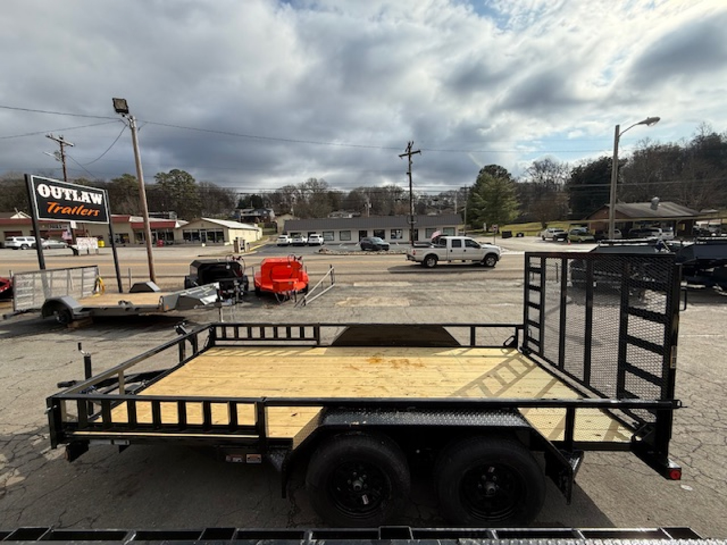 New 2026 Load Trail 77x14 7k w/side rails Utility Trailer