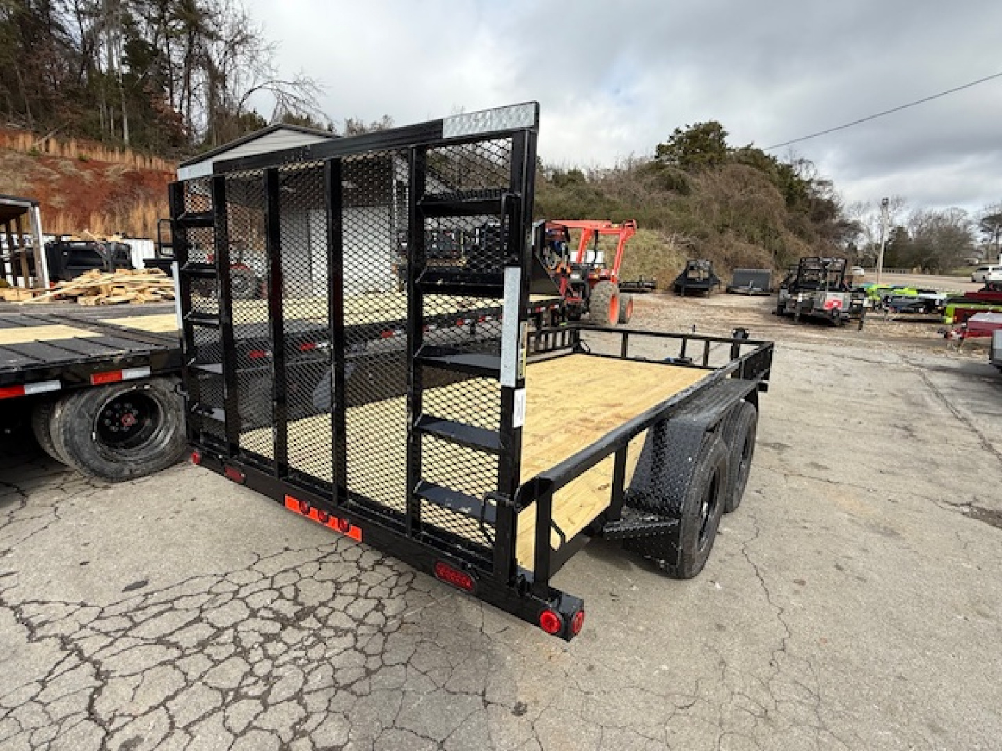 New 2026 Load Trail 77x14 7k w/side rails Utility Trailer