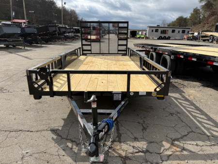 New 2026 Load Trail 77x14 7k w/side rails Utility Trailer