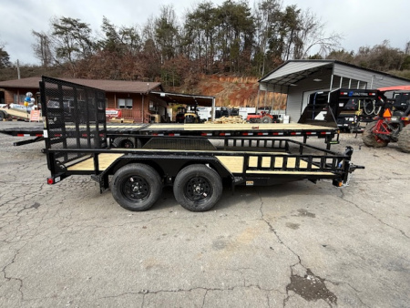 New 2026 Load Trail 77x14 7k w/side rails Utility Trailer